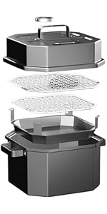 Amazon.co.jp: KIWAMIYA亭 SMOKER-X 燻製機 調理器具 キャンプギア Amazon.co.jp: KIWAMIYA亭 SMOKER-X 燻製機 調理器具 キャンプギア